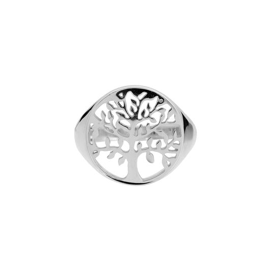 Anillo árbol de la vida plata .925