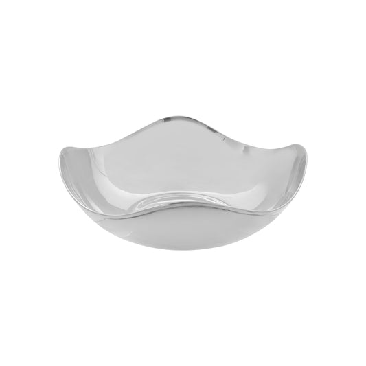 Centro de mesa ondas en plata de ley