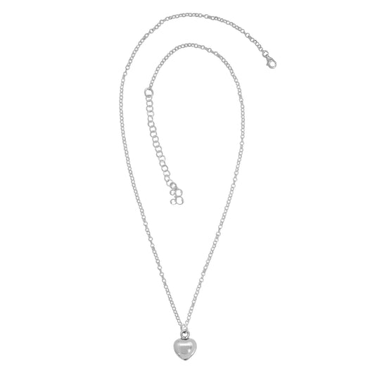 Collar con dije de corazón