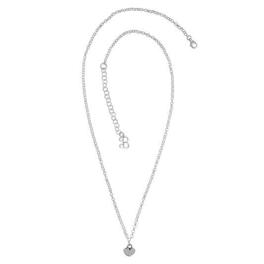 Collar con dije de corazón