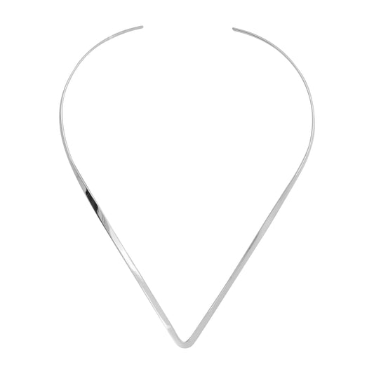 Gargantilla plana en plata de ley (copia)