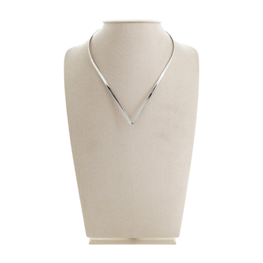 Gargantilla plana en plata de ley (copia)