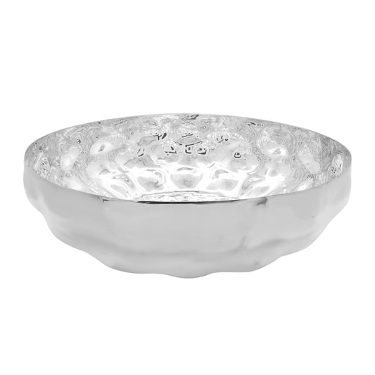 Centro de mesa garapiñado en baño de plata