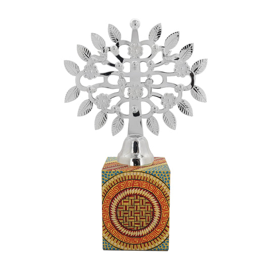 Árbol de la vida amarillo con rojo