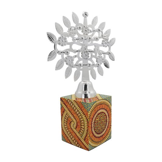 Árbol de la vida amarillo con rojo