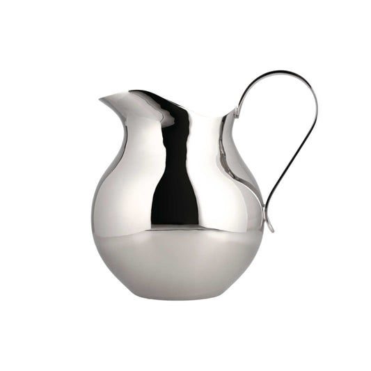 Jarra lisa con baño de niquel