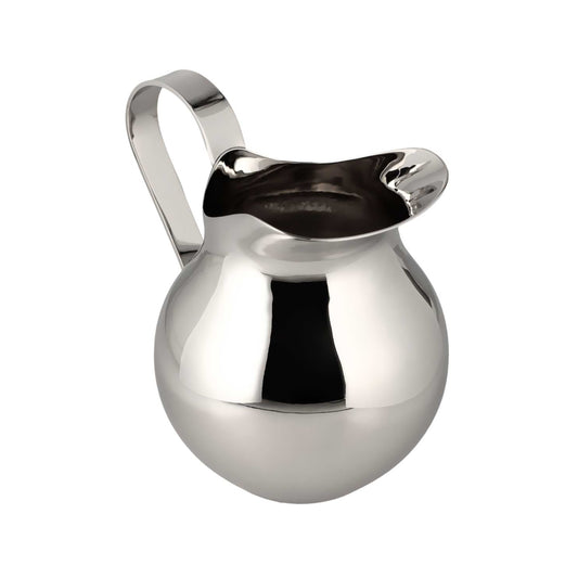 Jarra lisa con baño de niquel