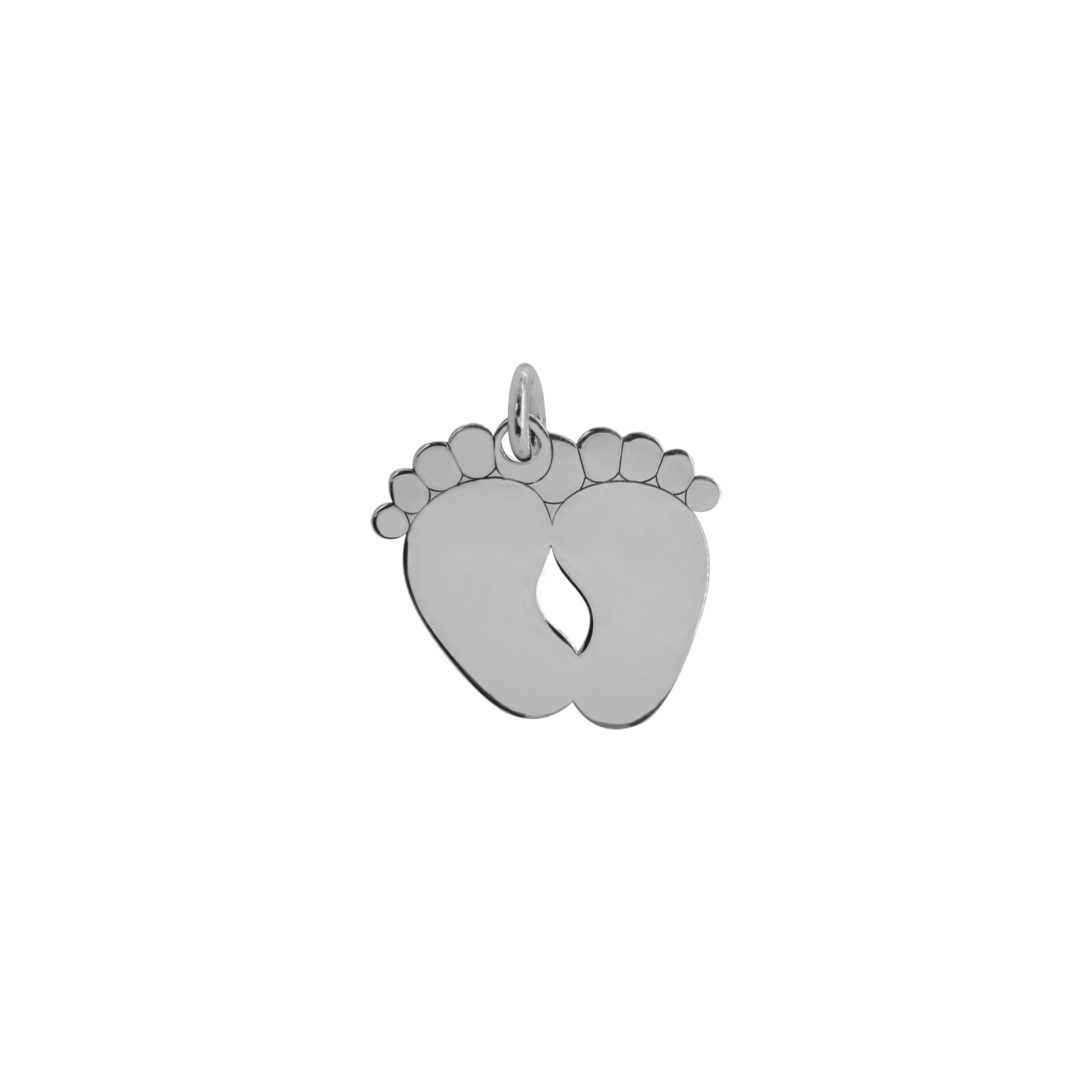 20llavero Con Acero Inoxidable Huellas De Baby Shower Regalo | Meses