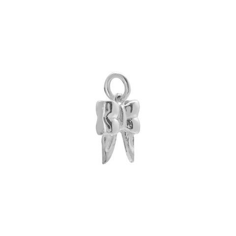Charm de moño en plata de ley