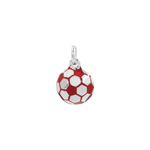 Dije balón mundial en plata de ley .925