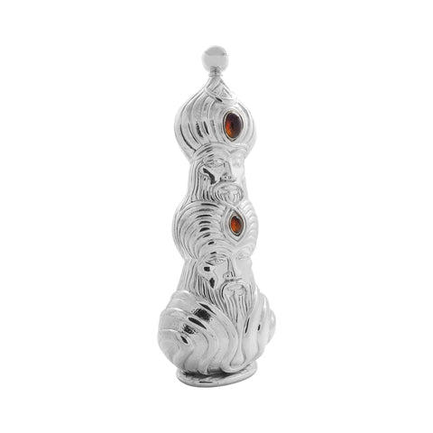 Licorera diseño medio oriente en plata de ley