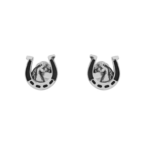 Mancuernillas de Herradura en plata de ley .925