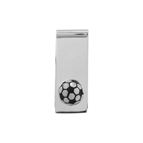 Money Clip balón en plata de ley .925 negro