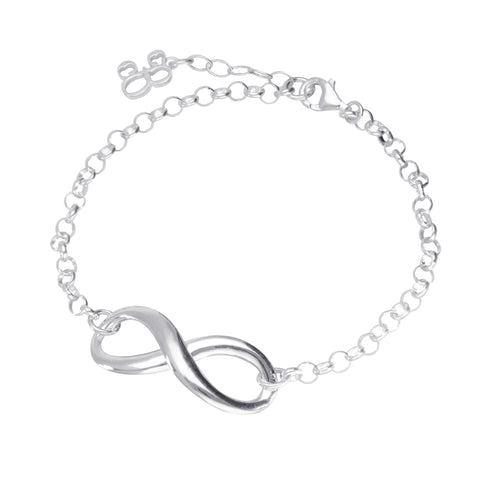 Pulsera Infinito plata .925