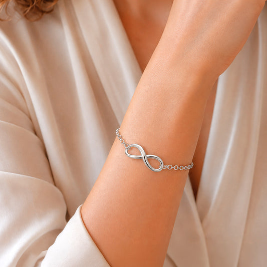 Pulsera Infinito plata .925