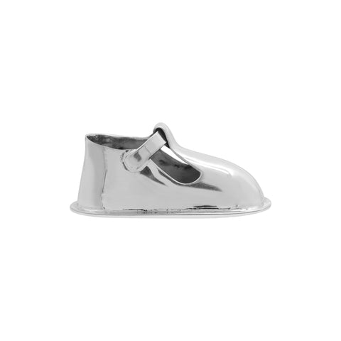 Pisapapel zapato de niña en plata