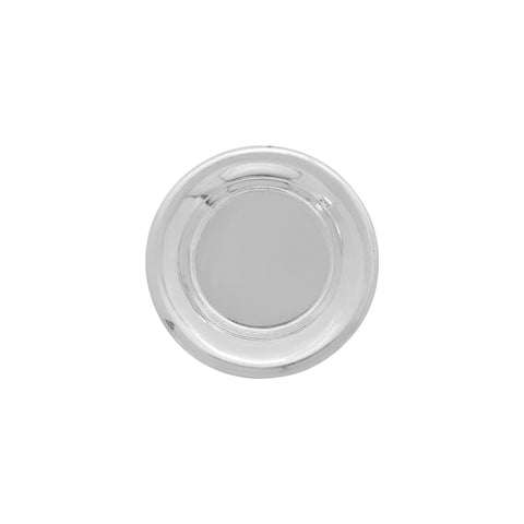 Charola para bolo en baño de plata