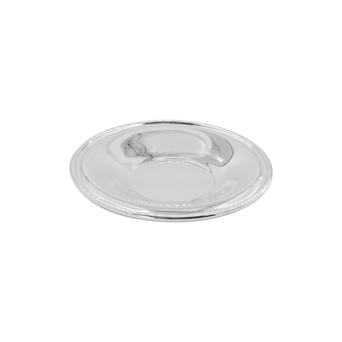 Set cafetera acabado liso en baño de plata