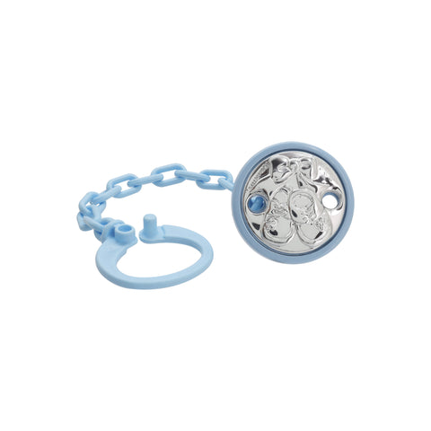 Pinza portachupon en baño de plata