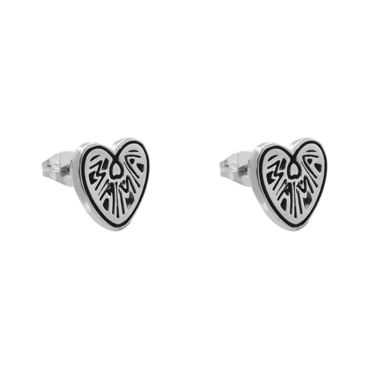 Aretes mamá en plata de ley