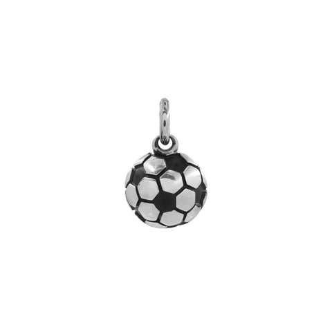 Dije balón mundial en plata de ley .925