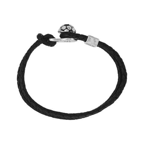 Pulsera balón mundial en plata de ley .925